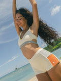 Colourblock Sporty Bikini Set
