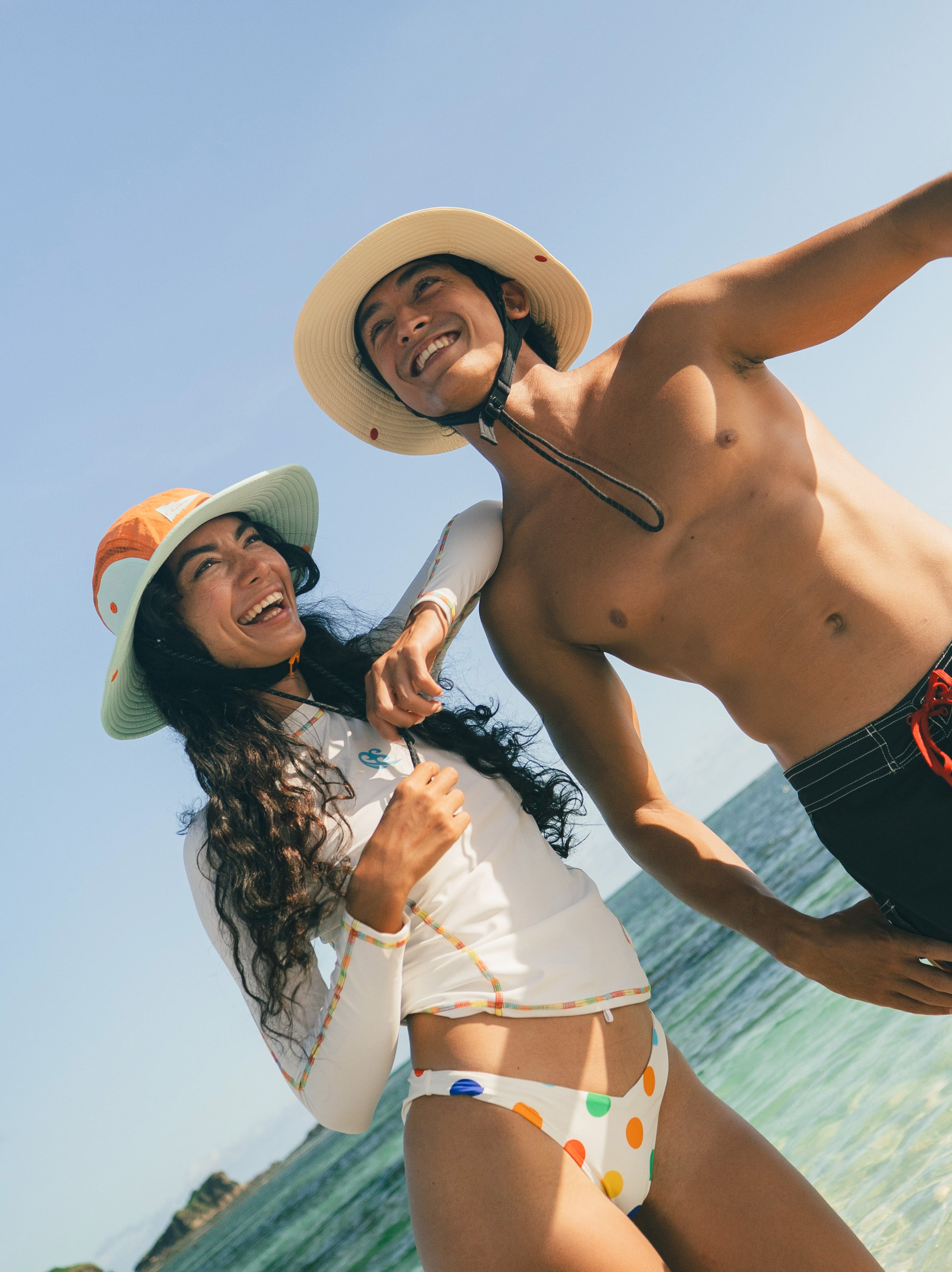 SunCutter 2 Colorblock Surf Hat