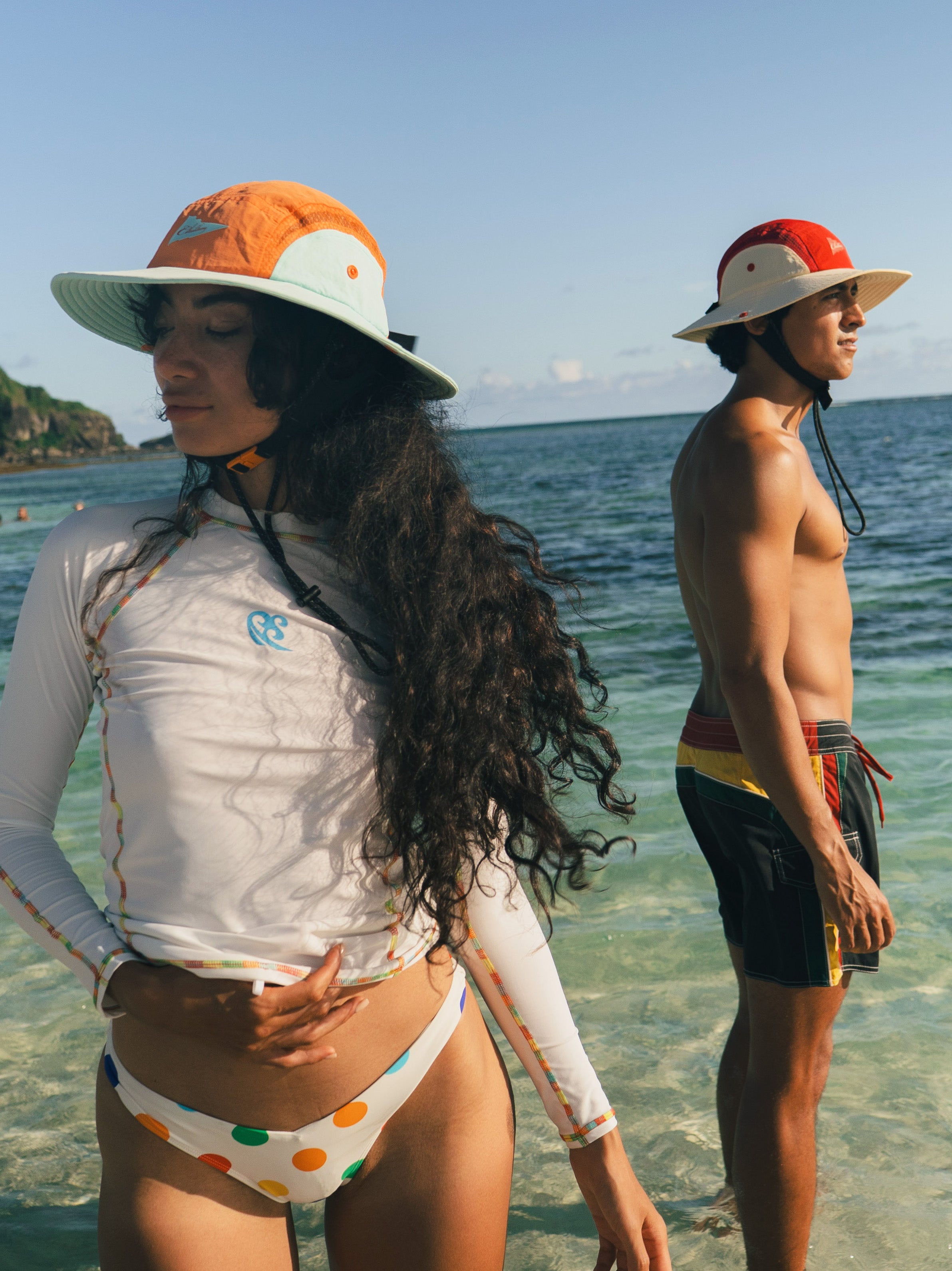 SunCutter 2 Colorblock Surf Hat