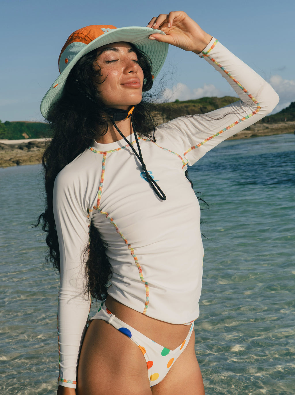 SunCutter 2 Colorblock Surf Hat
